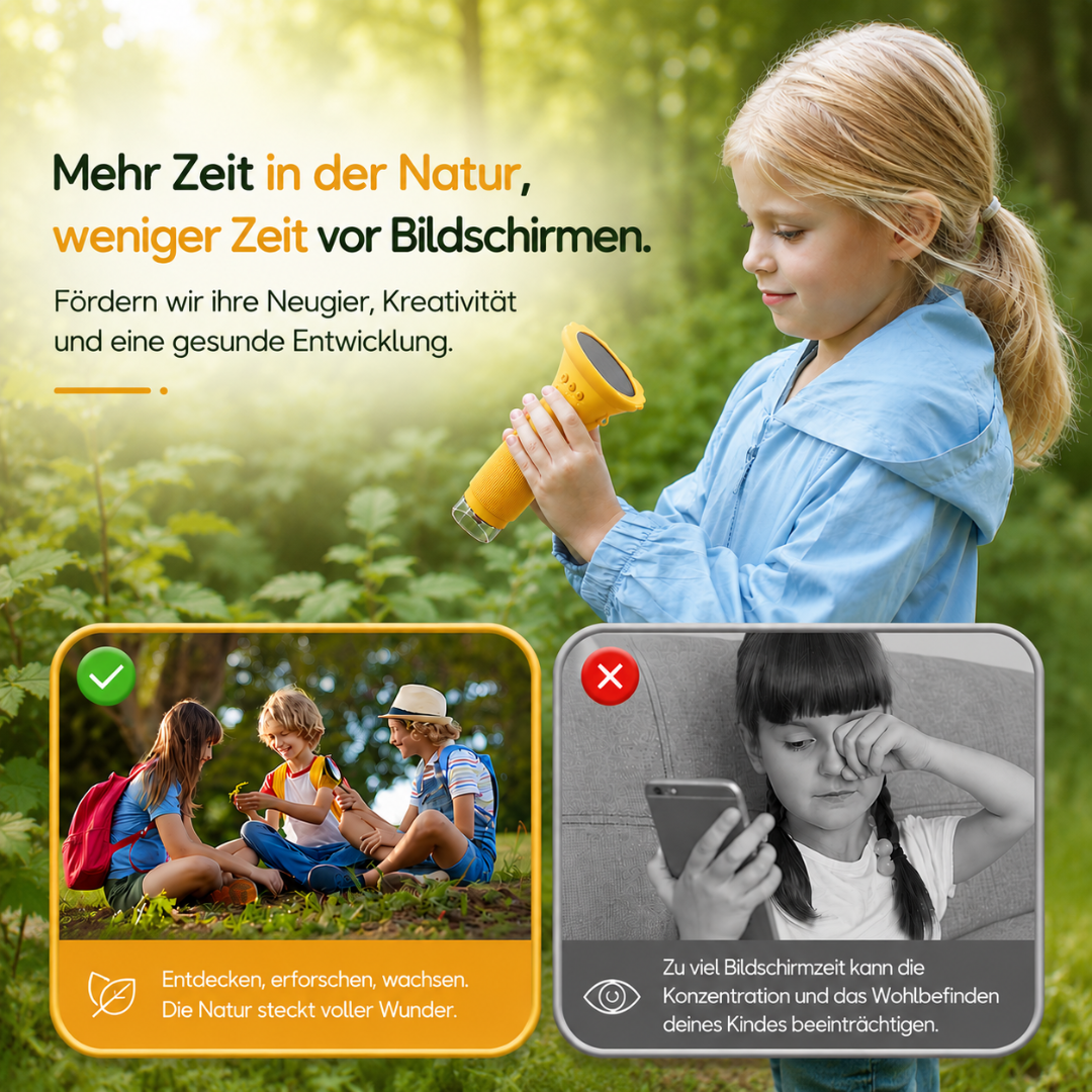 Digitale Mikroskop für kleine Entdecker